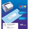 Unistat U4461 white mailing labels 52.5 x 29.7mm on A4 sheet