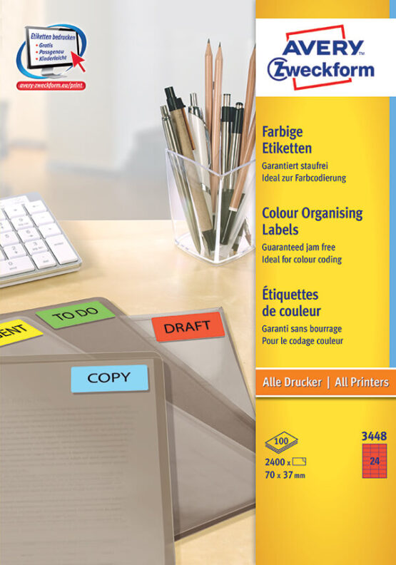 Avery Zweckform® Colour Organising Labels-3448