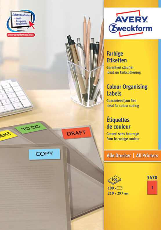 Avery Zweckform® Colour Organising Labels-3470