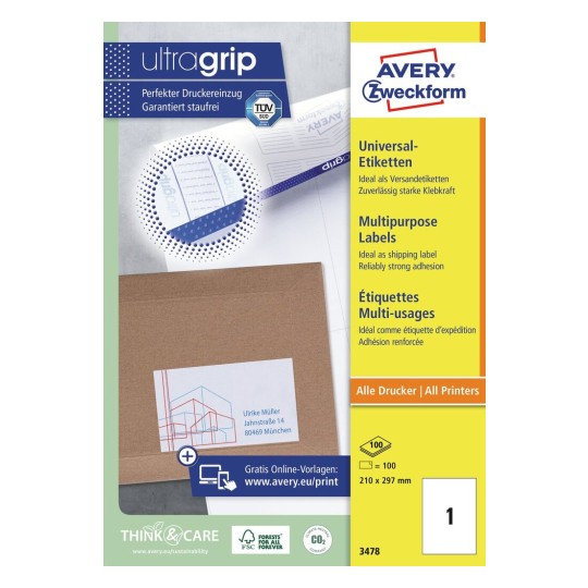 Avery Zweckform® Multipurpose General-use Labels-3478