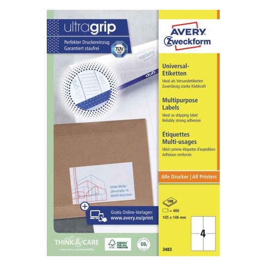 Avery Zweckform® Multipurpose General-use Labels-3483