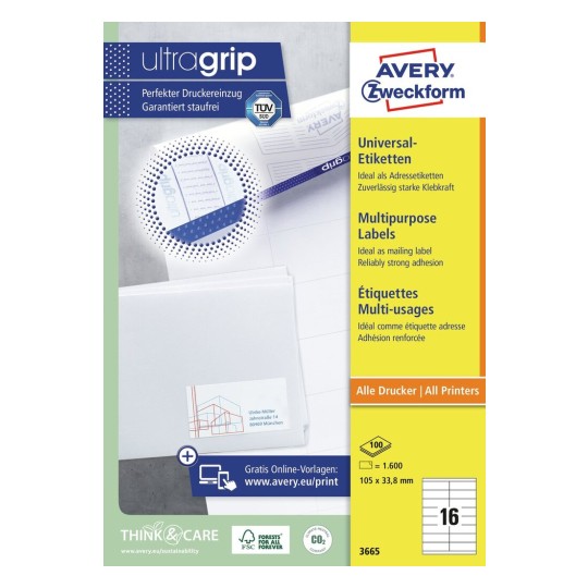 Avery Zweckform® Multipurpose General-use Labels-3665