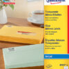 Avery Zweckform J8563 clear address labels 99.1 x 38.1mm