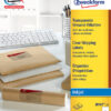 Avery Zweckform J8567 clear shipping labels 210 x 297mm